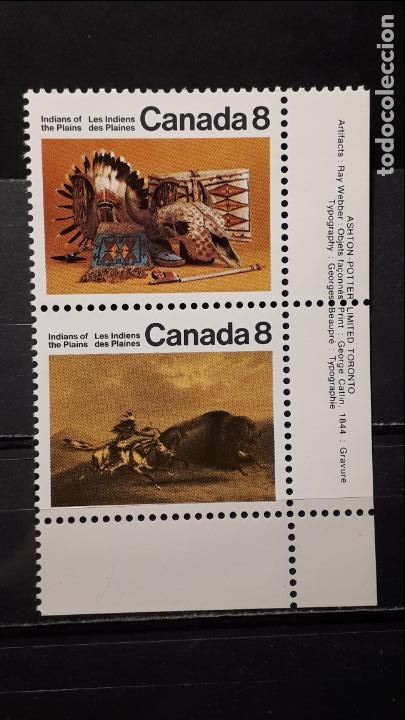 Sellos: CANAD&Aacute;. A&Ntilde;O 1972-3 **. YVERT 481/2 - Foto 1
