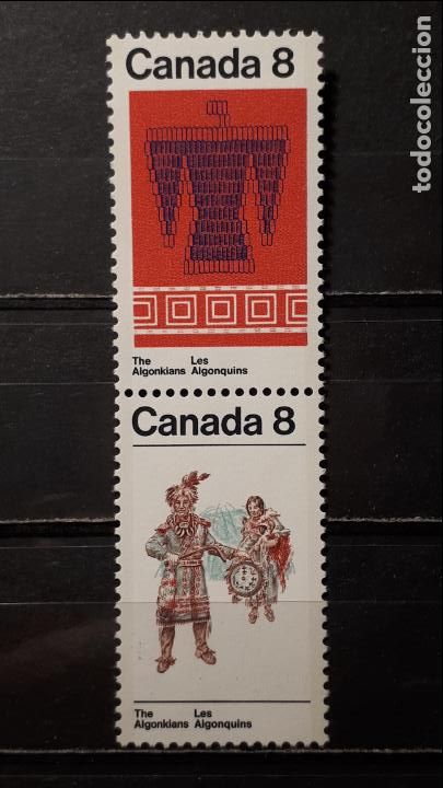 Sellos: CANAD&Aacute;. A&Ntilde;O 1973 **. YVERT 519/20 - Foto 1