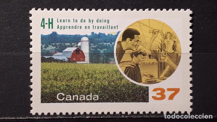 Sellos: CANAD&Aacute;. A&Ntilde;O 1988 **. YVERT 1057 - Foto 1