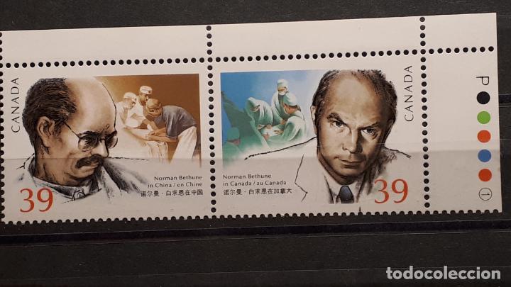 Sellos: CANAD&Aacute; . A&ntilde;o 1990 **. YVERT 1133/4. - Foto 1