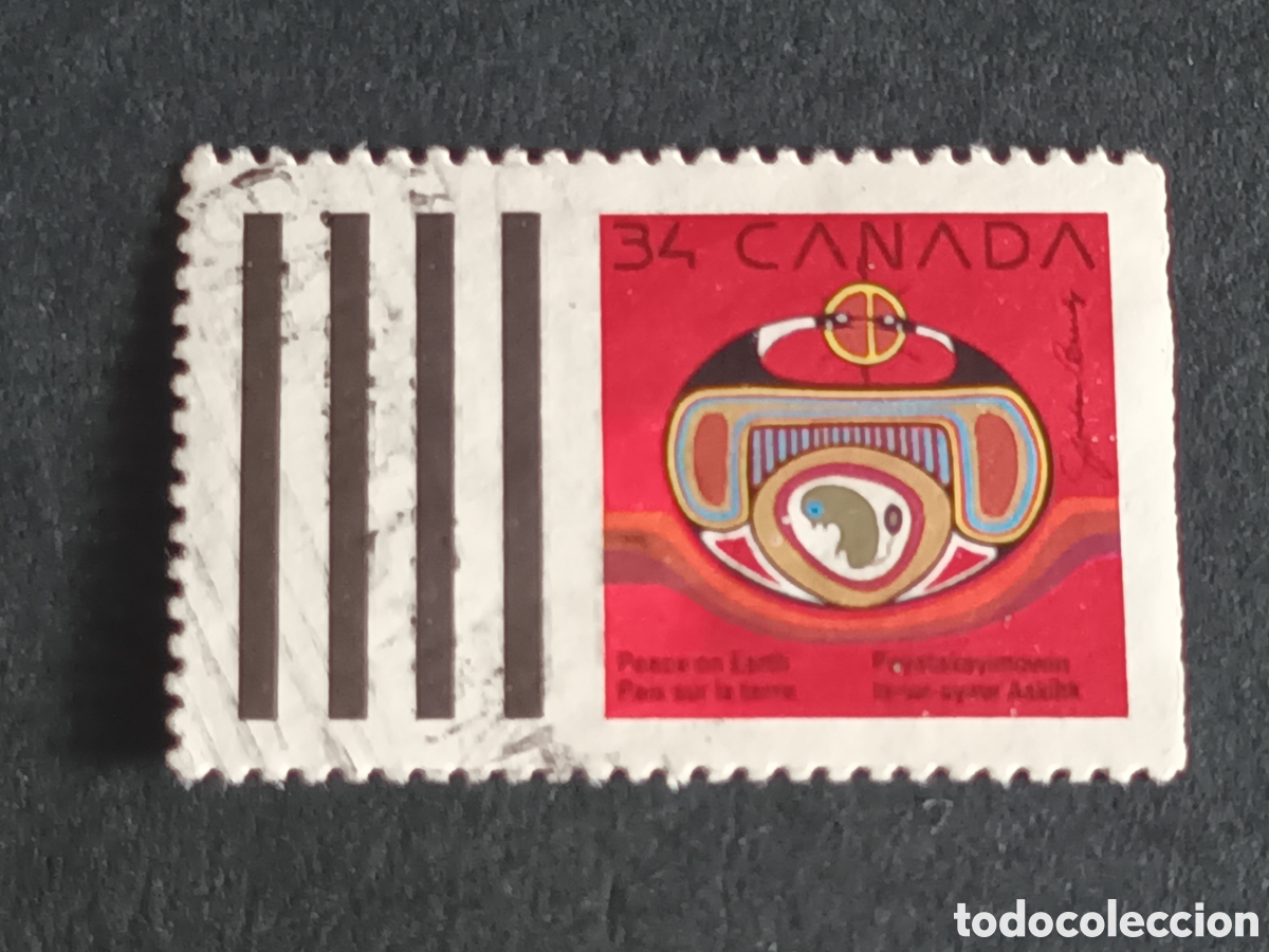 Sellos: CANAD&Aacute;. SELLO USADO. - Foto 1