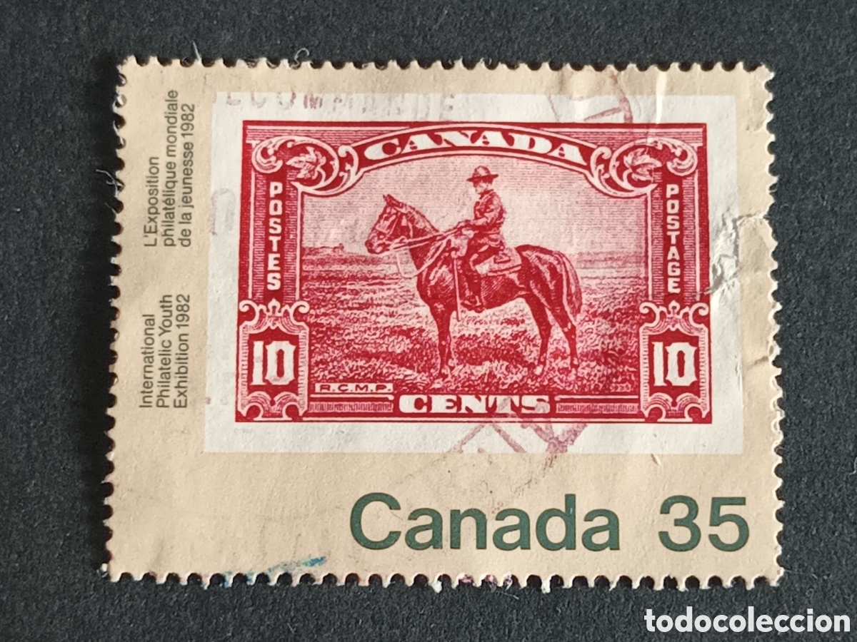 Sellos: CANAD&Aacute;. SELLO USADO. - Foto 1