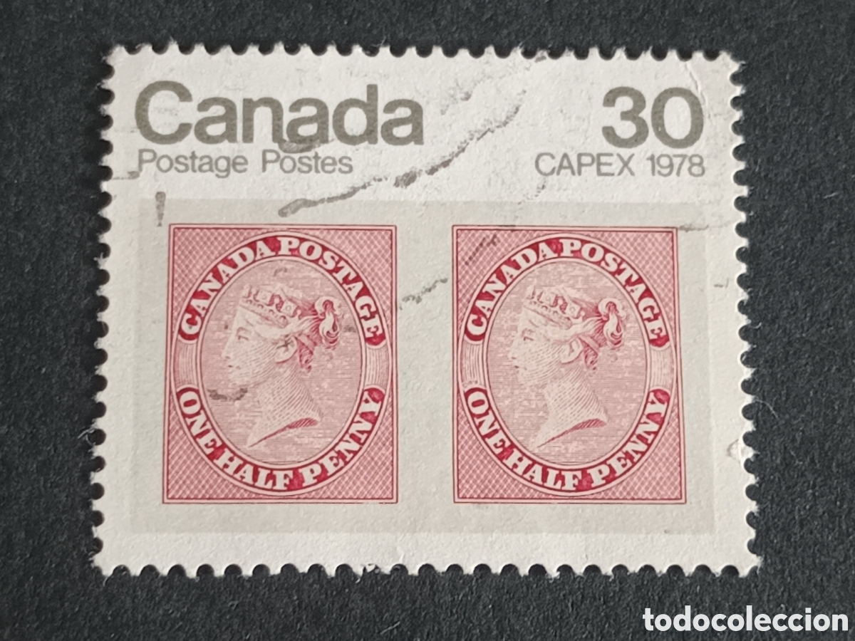 Sellos: CANAD&Aacute;. SELLO USADO. - Foto 1
