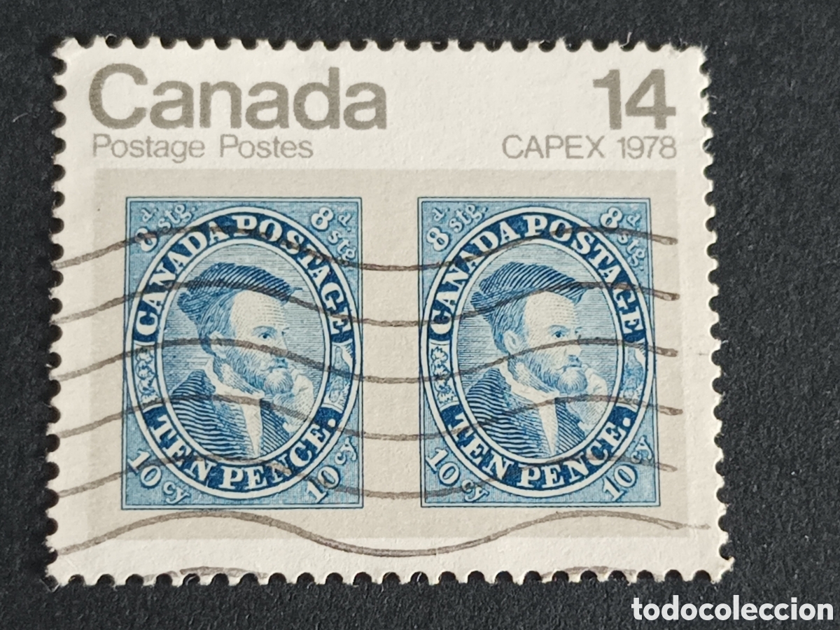 Sellos: CANAD&Aacute;. SELLO USADO. - Foto 1