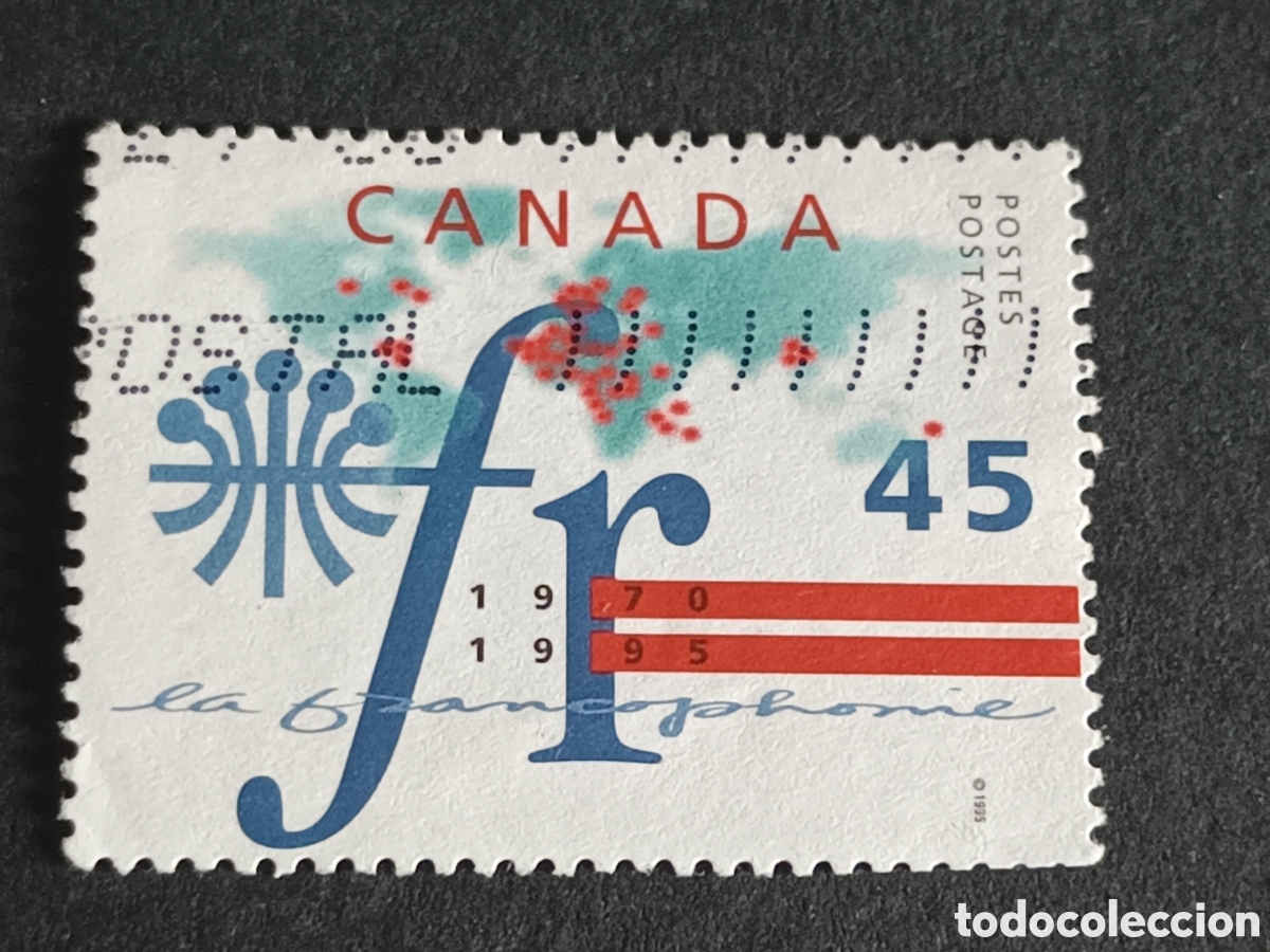 Sellos: CANAD&Aacute;. SELLO USADO. - Foto 1