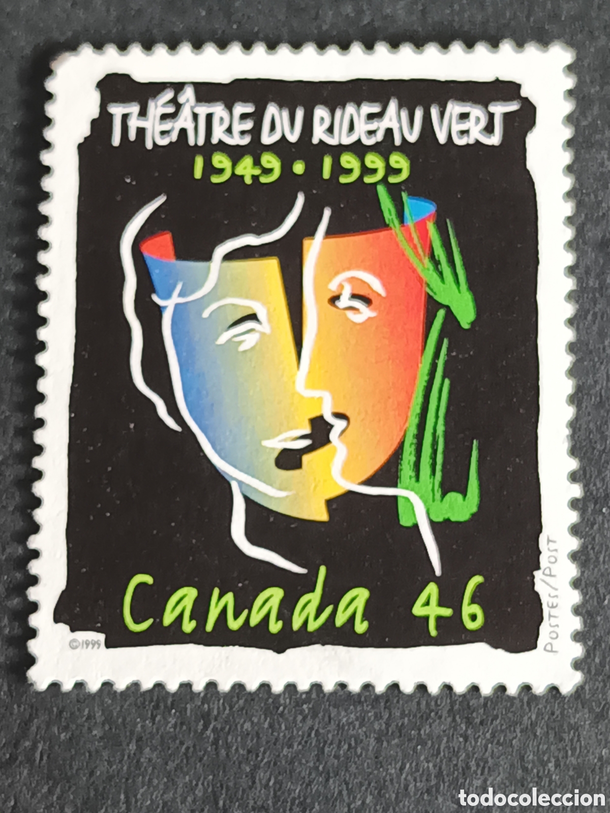 Sellos: CANAD&Aacute;. SELLO USADO. - Foto 1