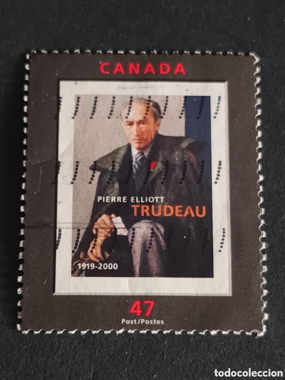 Sellos: CANAD&Aacute;. SELLO USADO. - Foto 1