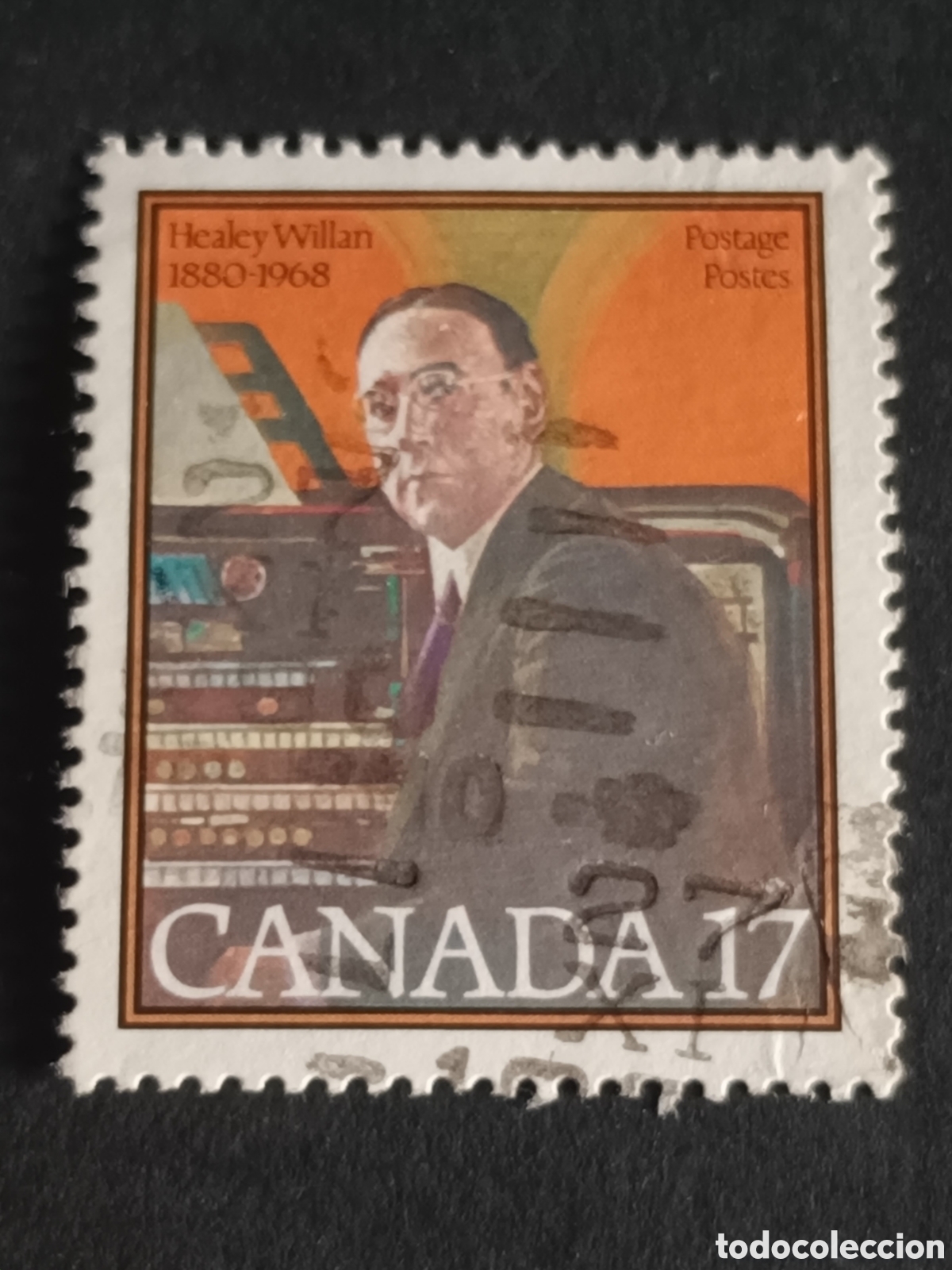 Sellos: CANAD&Aacute;. SELLO USADO. - Foto 1