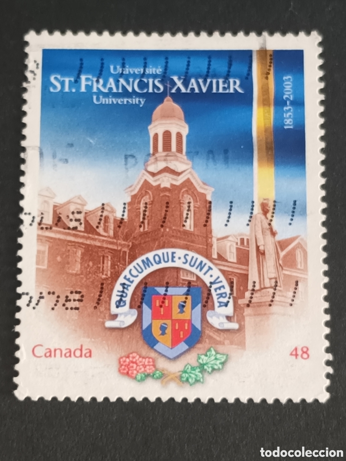 Sellos: CANAD&Aacute;. SELLO USADO. - Foto 1