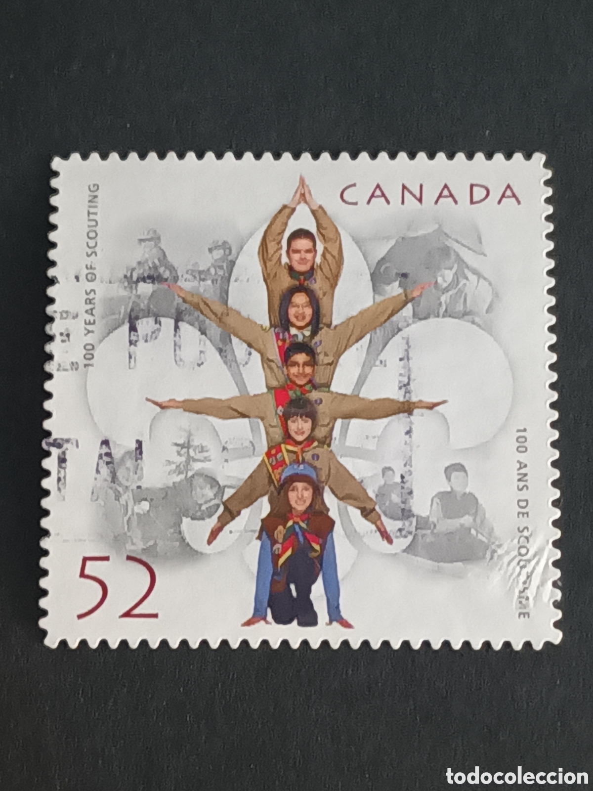 Sellos: CANAD&Aacute;. SELLO USADO. - Foto 1