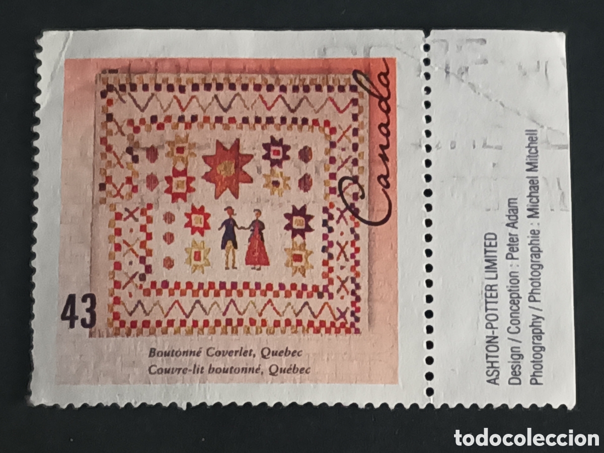Sellos: CANAD&Aacute;. SELLO USADO. - Foto 1