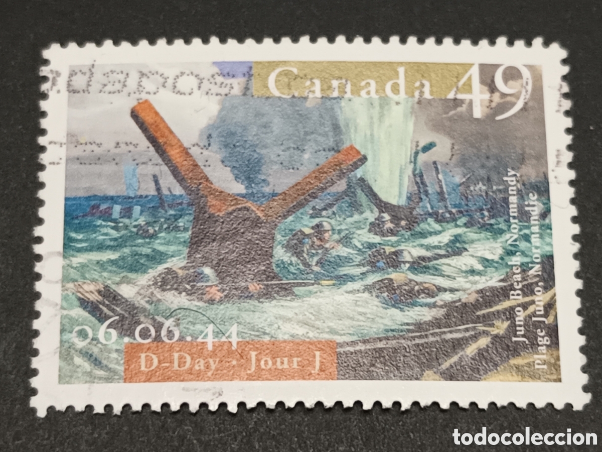 Sellos: CANAD&Aacute;. SELLO USADO. - Foto 1