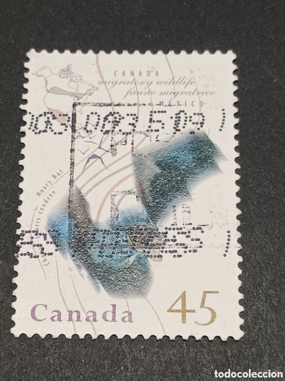 Sellos: CANAD&Aacute;. SELLO USADO. - Foto 1