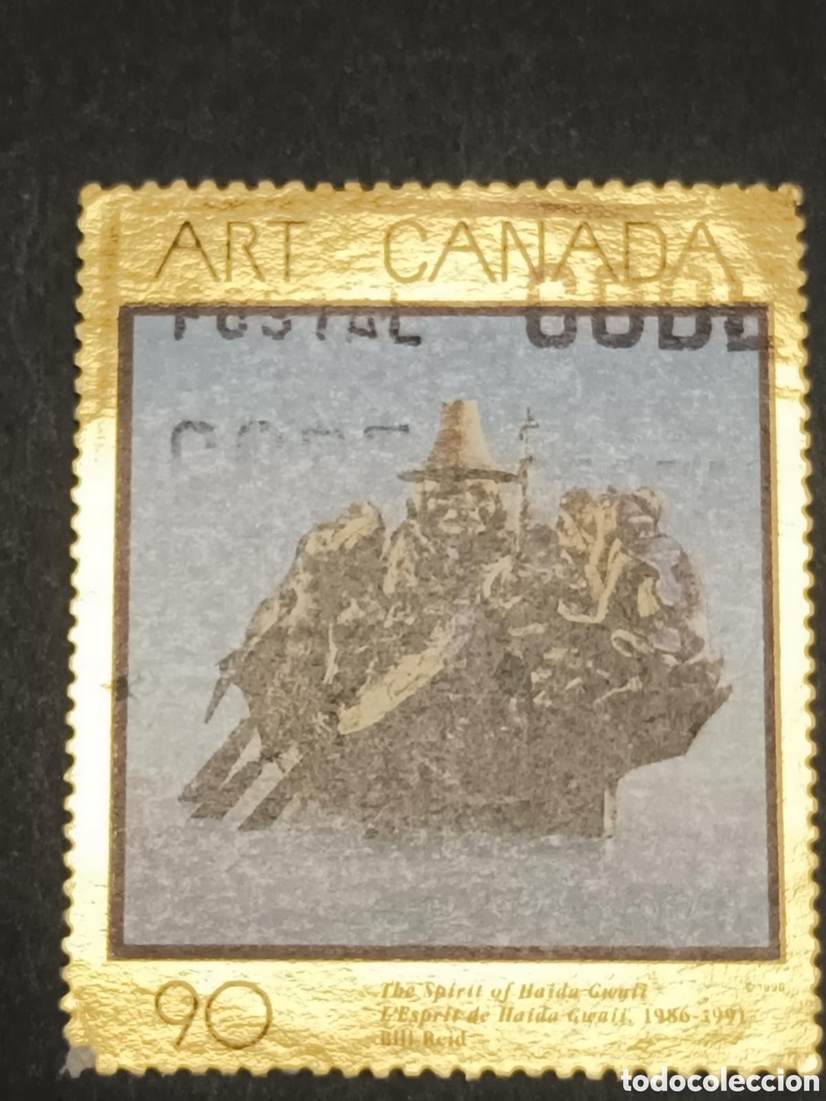Sellos: CANAD&Aacute;. SELLO USADO. - Foto 1