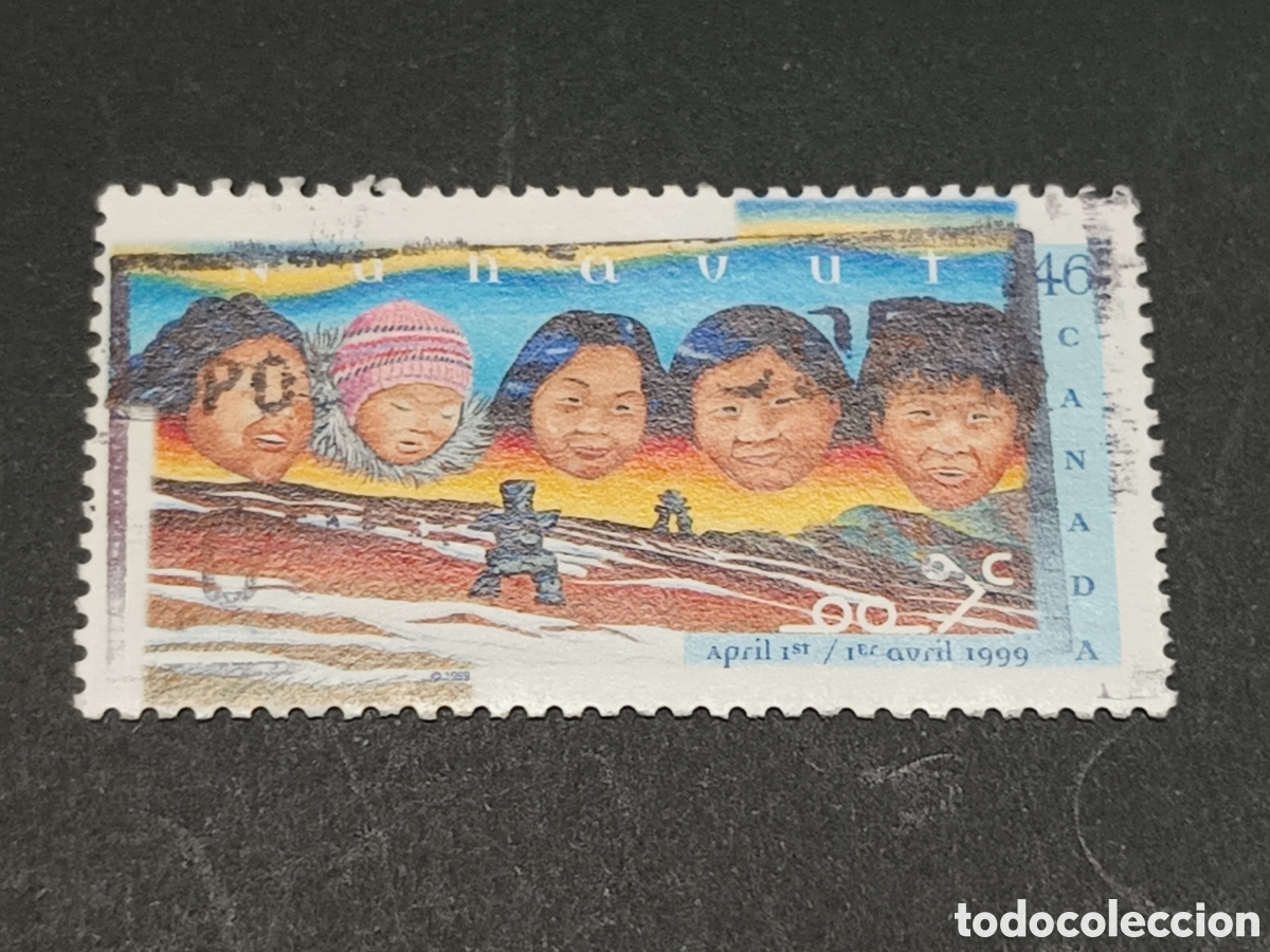 Sellos: CANAD&Aacute;. SELLO USADO. - Foto 1