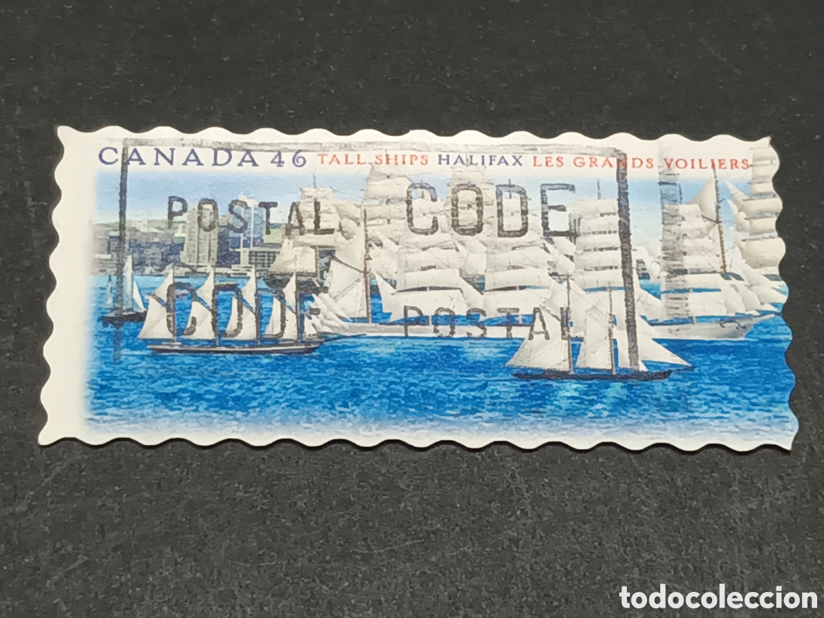 Sellos: CANAD&Aacute;. SELLO USADO. - Foto 1