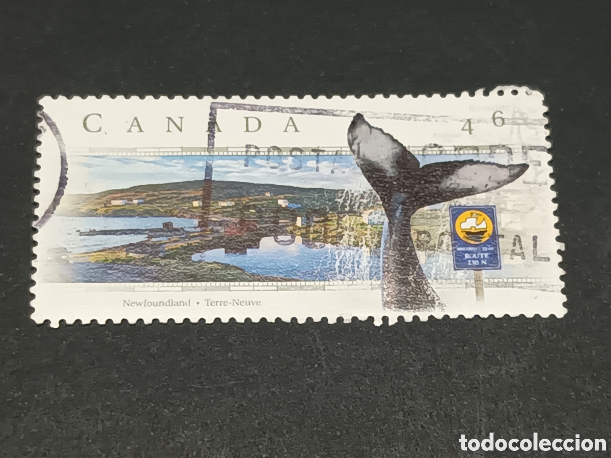 Sellos: CANAD&Aacute;. SELLO USADO. - Foto 1