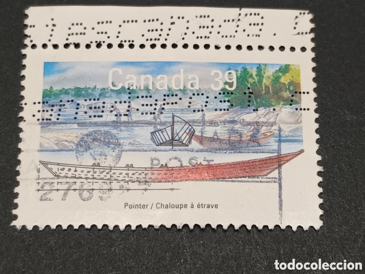 Sellos: CANAD&Aacute;. SELLO USADO. - Foto 1