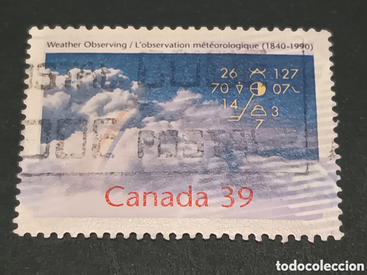 Sellos: CANAD&Aacute;. SELLO USADO. - Foto 1