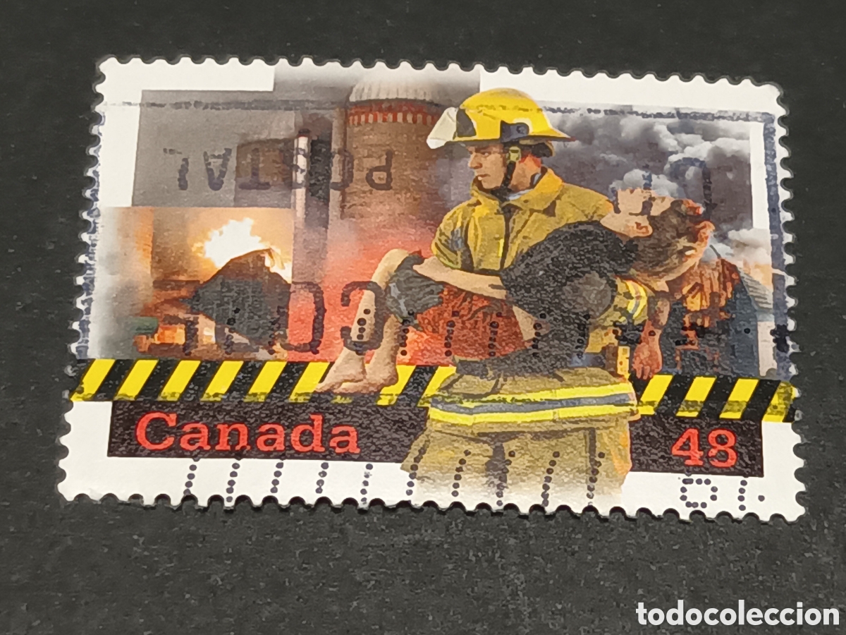 Sellos: CANAD&Aacute;. SELLO USADO. - Foto 1