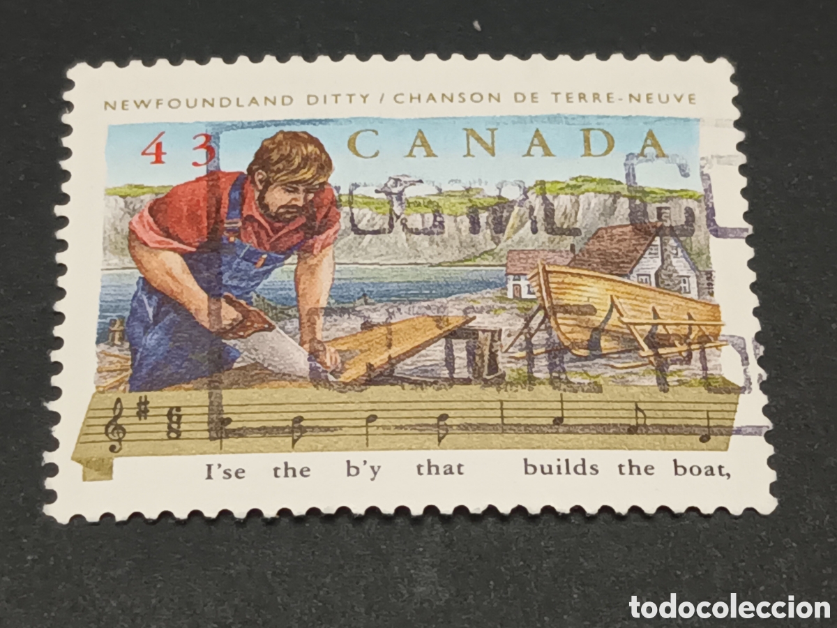Sellos: CANAD&Aacute;. SELLO USADO. - Foto 1