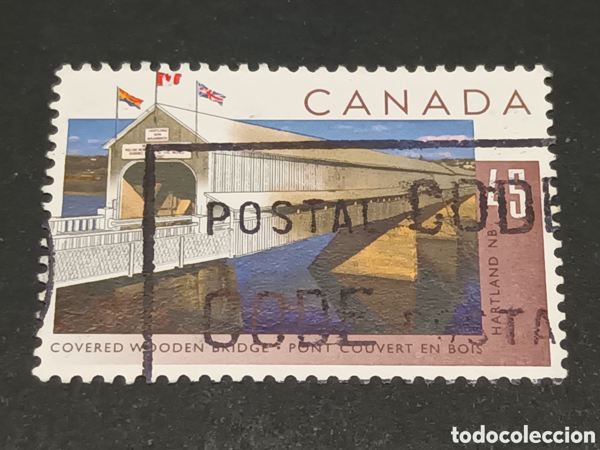 Sellos: CANAD&Aacute;. SELLO USADO. - Foto 1
