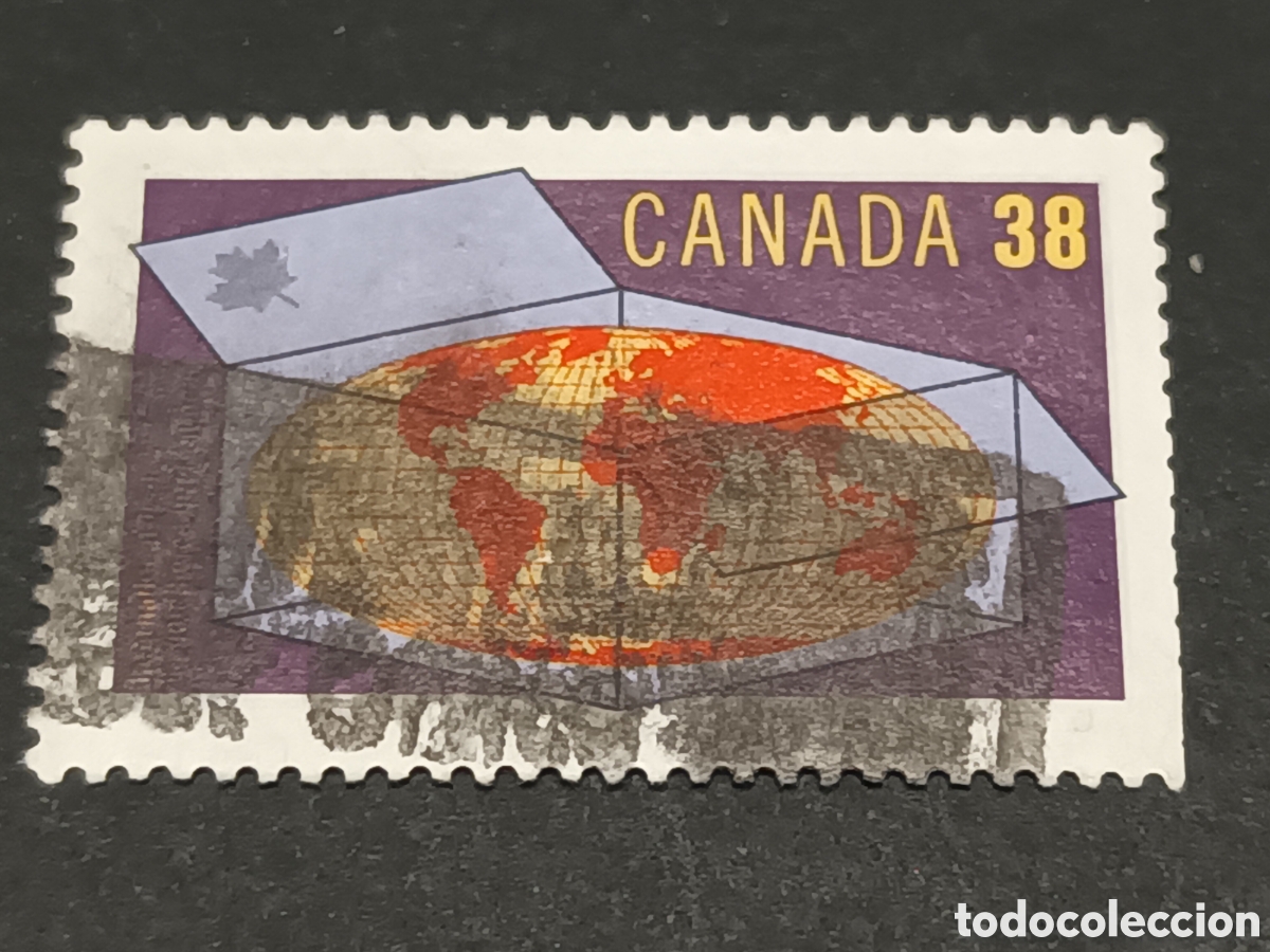 Sellos: CANAD&Aacute;. SELLO USADO. - Foto 1
