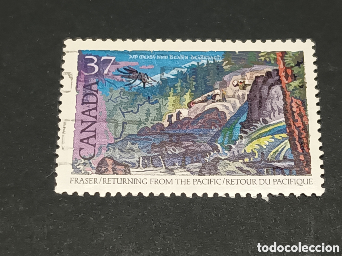Sellos: CANAD&Aacute;. SELLO USADO. - Foto 1