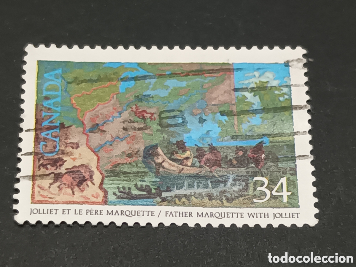 Sellos: CANAD&Aacute;. SELLO USADO. - Foto 1