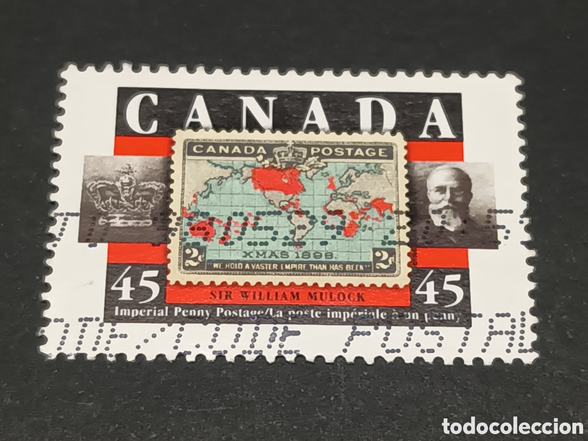Sellos: CANAD&Aacute;. SELLO USADO. - Foto 1