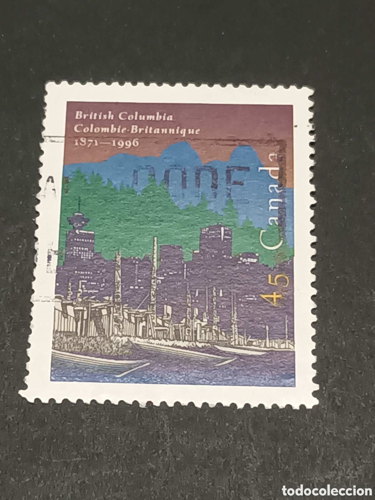 Sellos: CANAD&Aacute;. SELLO USADO. - Foto 1