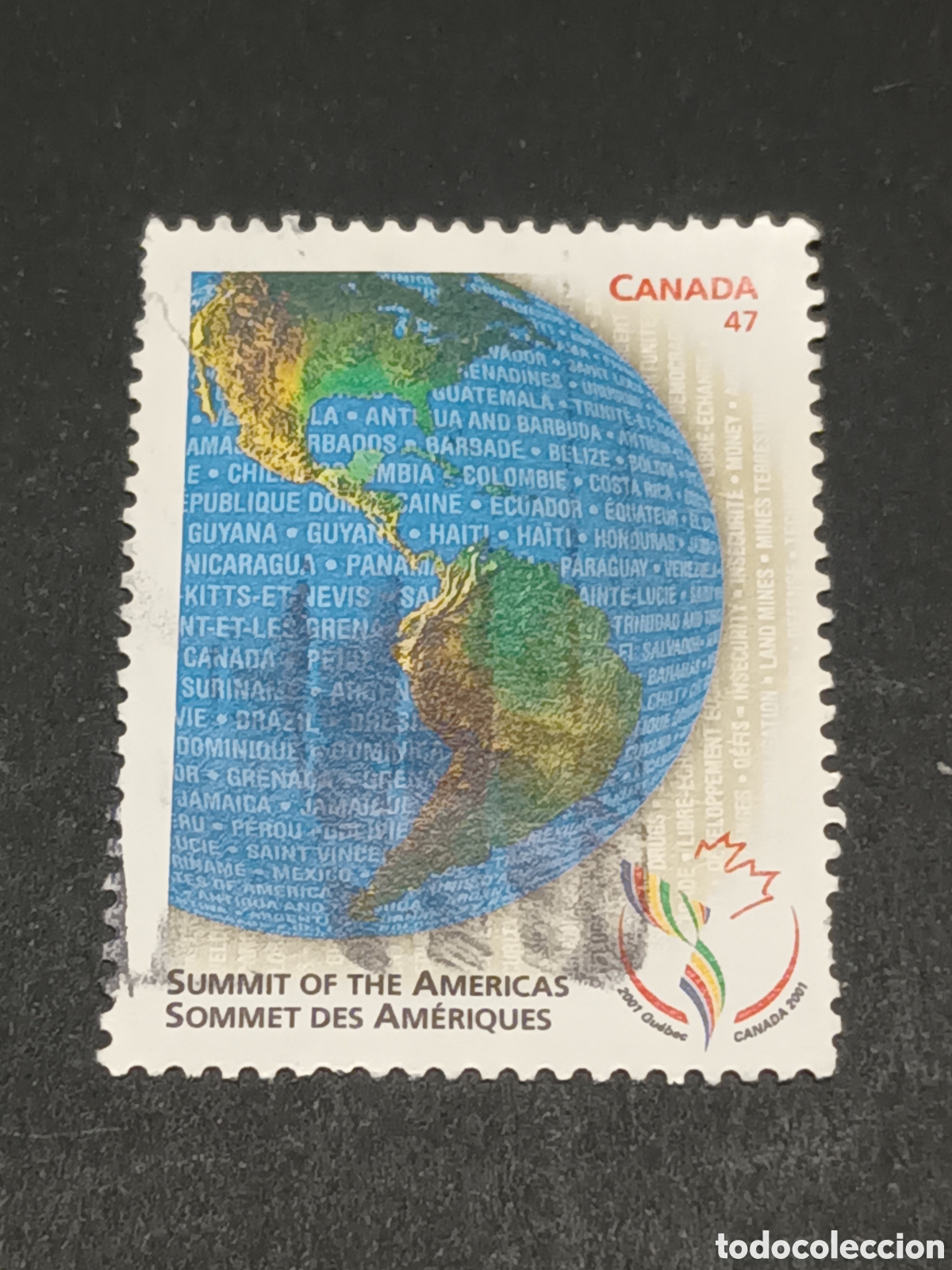 Sellos: CANAD&Aacute;. SELLO USADO. - Foto 1
