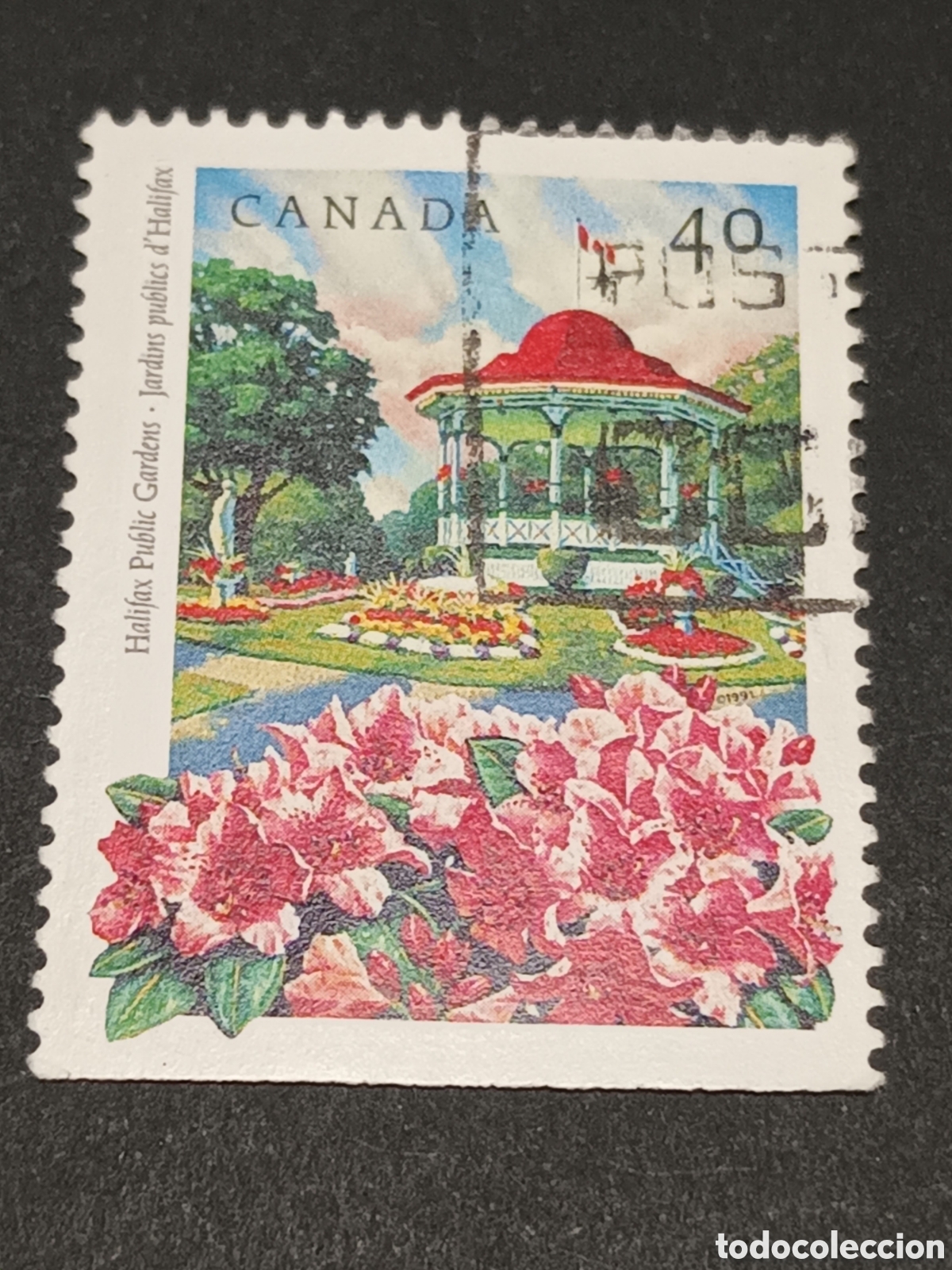 Sellos: CANAD&Aacute;. SELLO USADO. - Foto 1