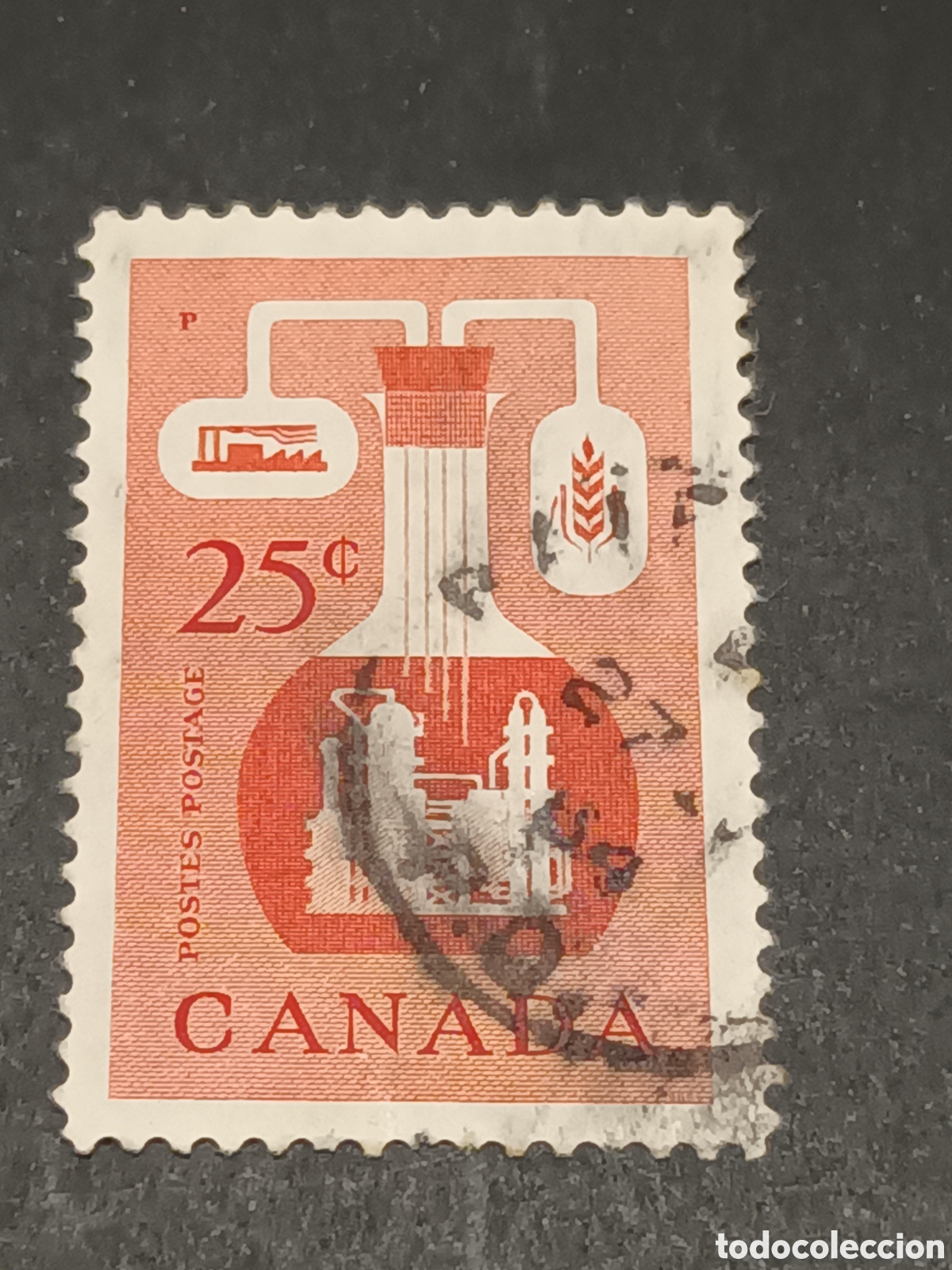 Sellos: CANAD&Aacute;. SELLO USADO. - Foto 1