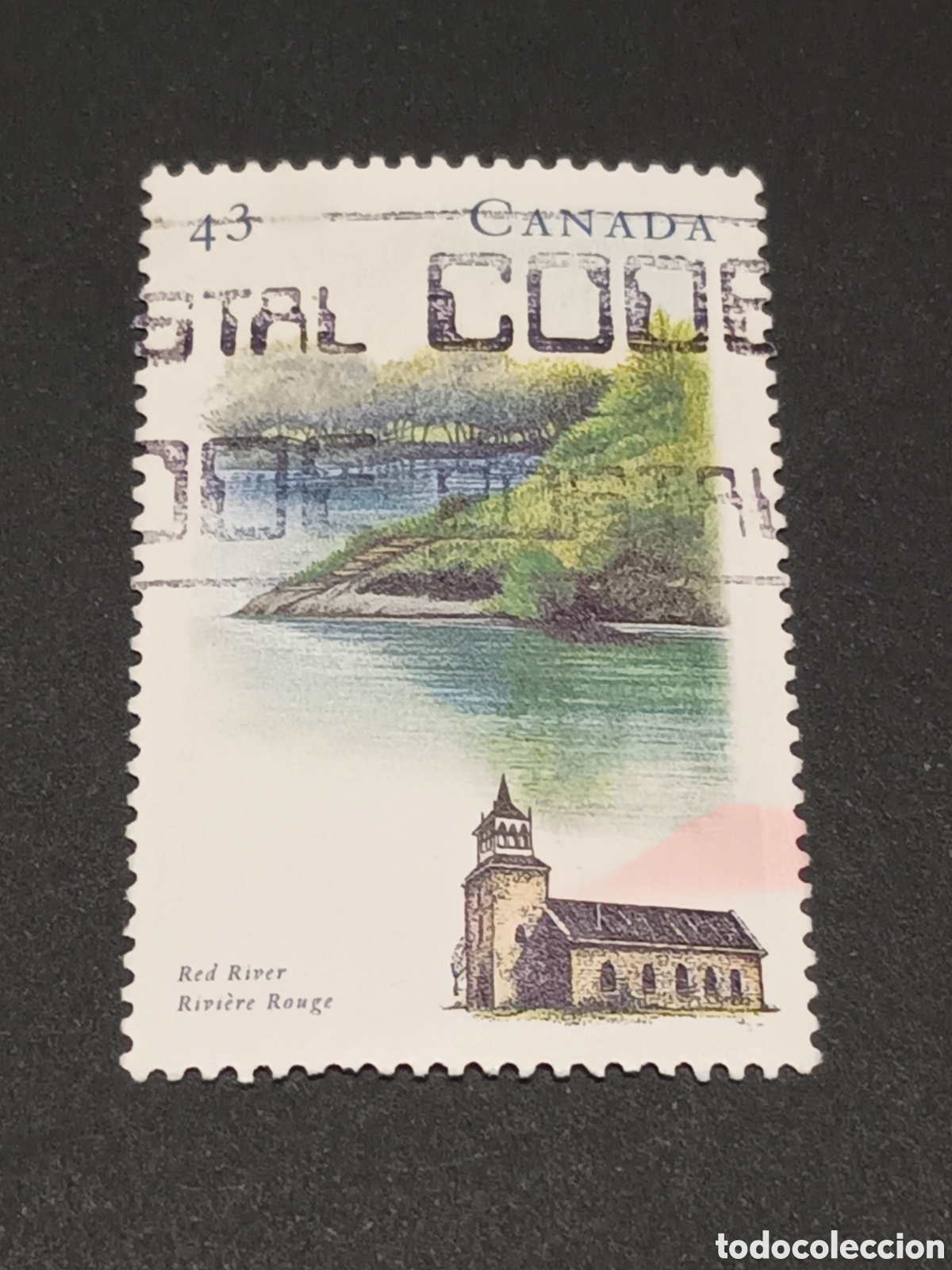 Sellos: CANAD&Aacute;. SELLO USADO. - Foto 1