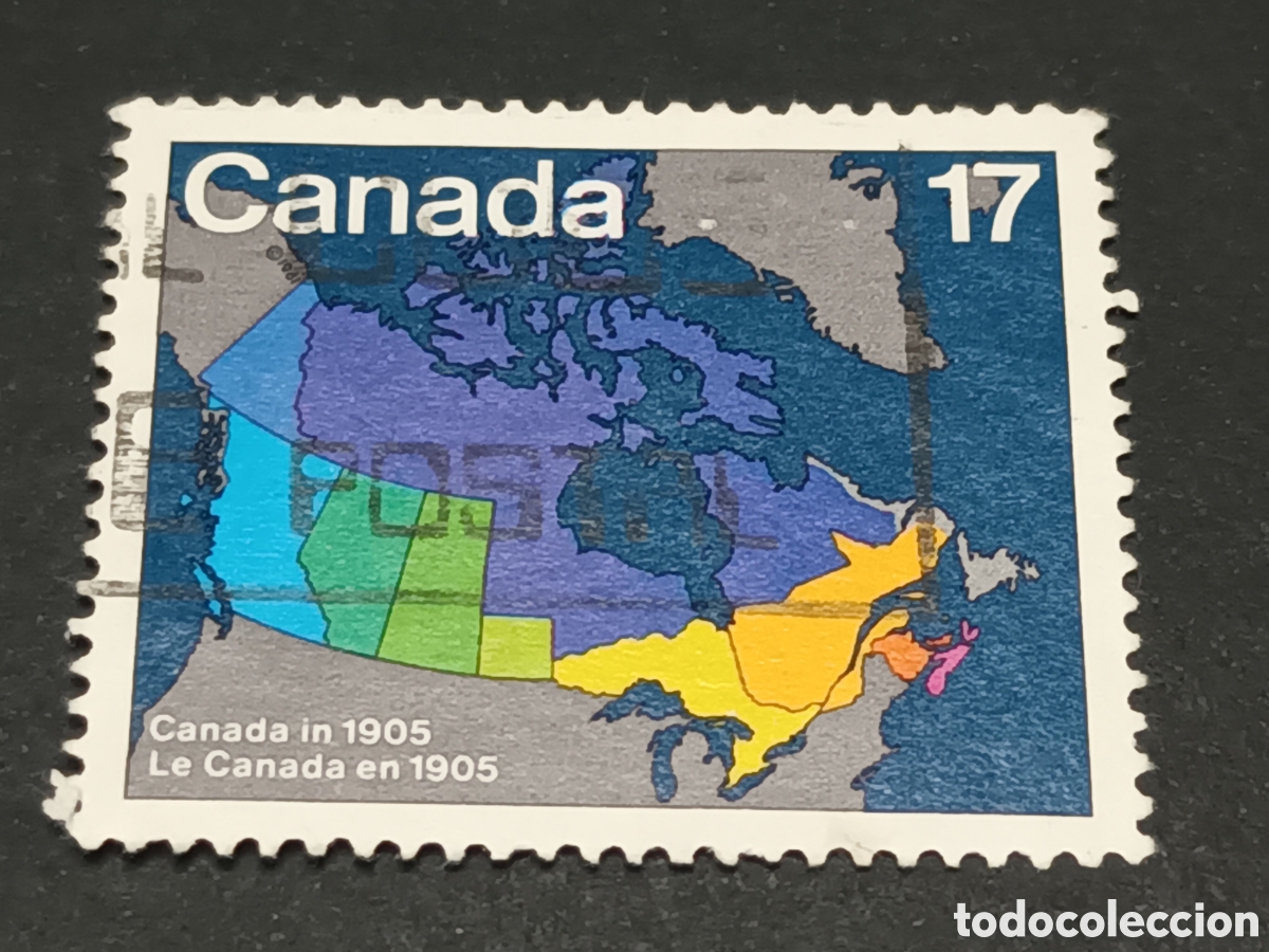 Sellos: CANAD&Aacute;. SELLO USADO. - Foto 1