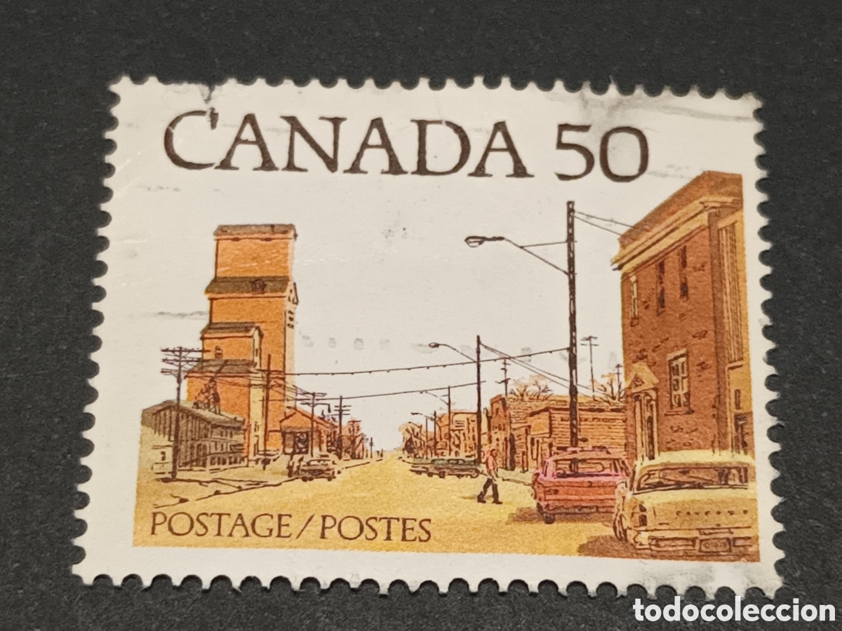 Sellos: CANAD&Aacute;. SELLO USADO. - Foto 1
