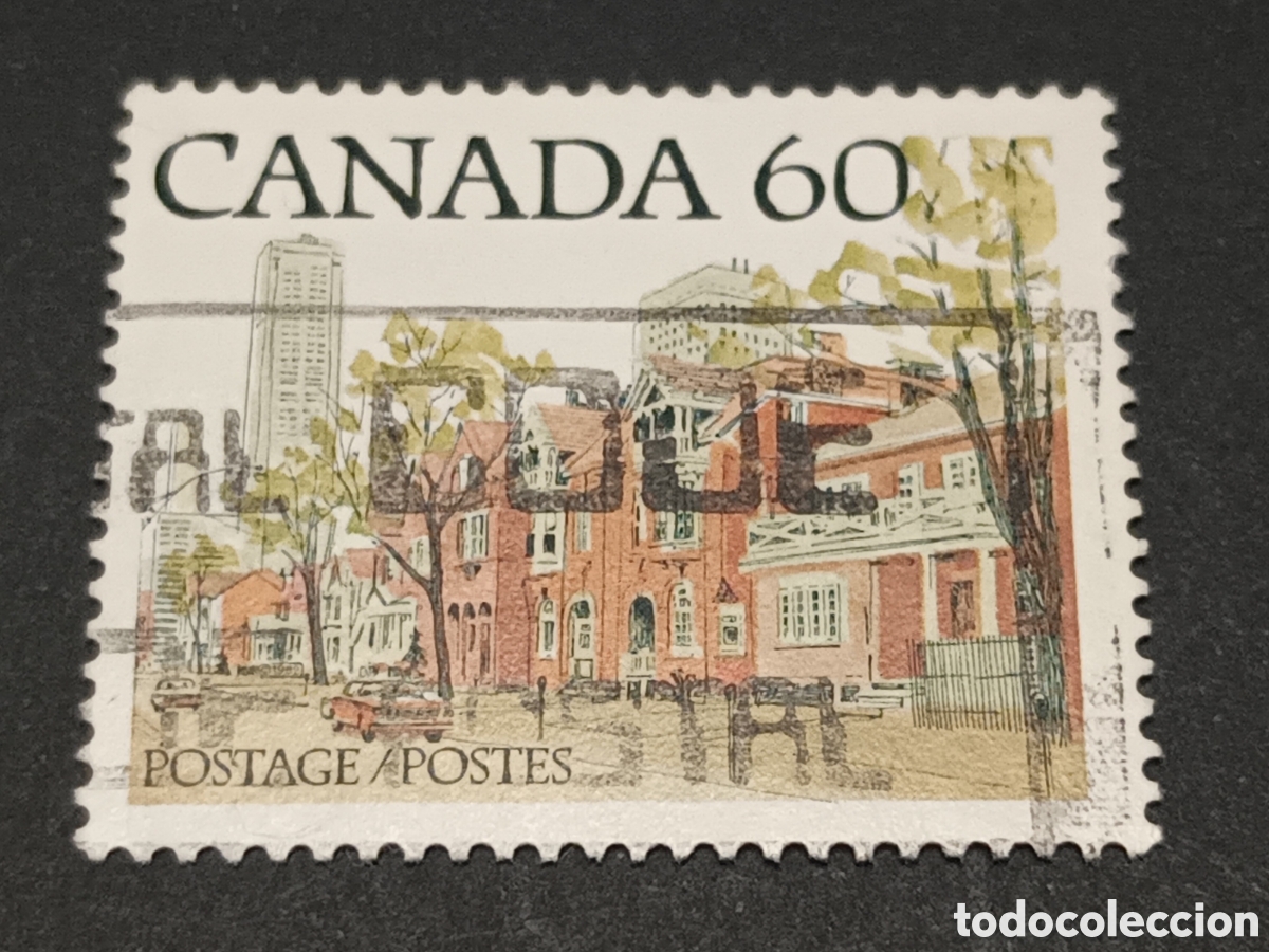 Sellos: CANAD&Aacute;. SELLO USADO. - Foto 1