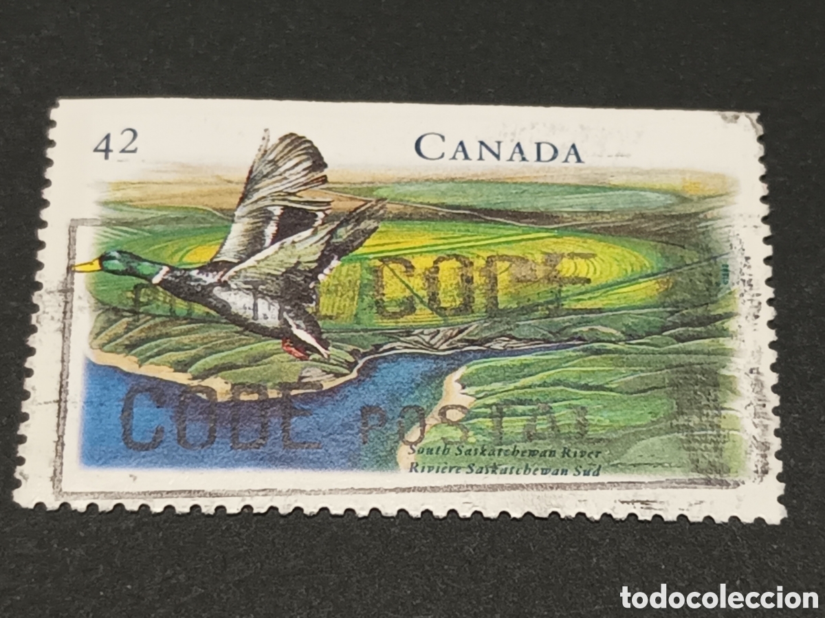 Sellos: CANAD&Aacute;. SELLO USADO. - Foto 1