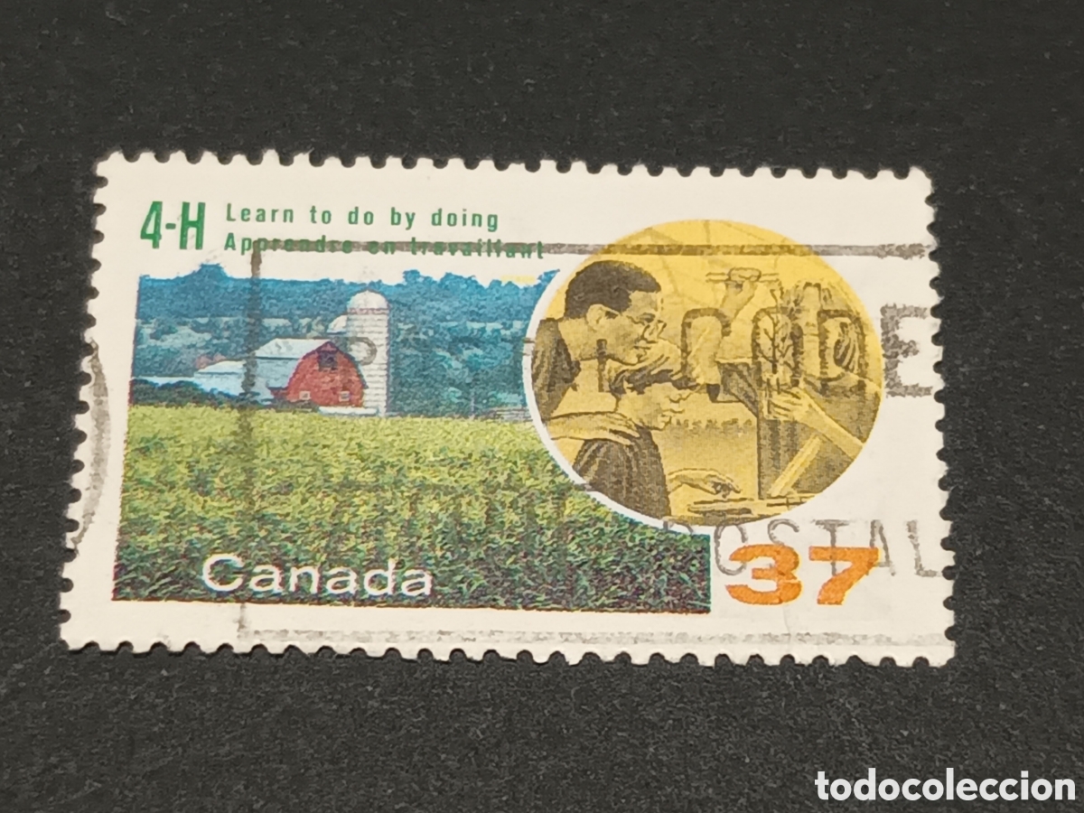 Sellos: CANAD&Aacute;. SELLO USADO. - Foto 1