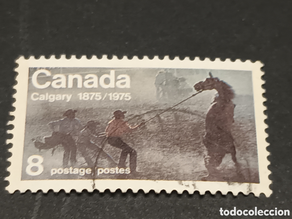 Sellos: CANAD&Aacute;. SELLO USADO. - Foto 1