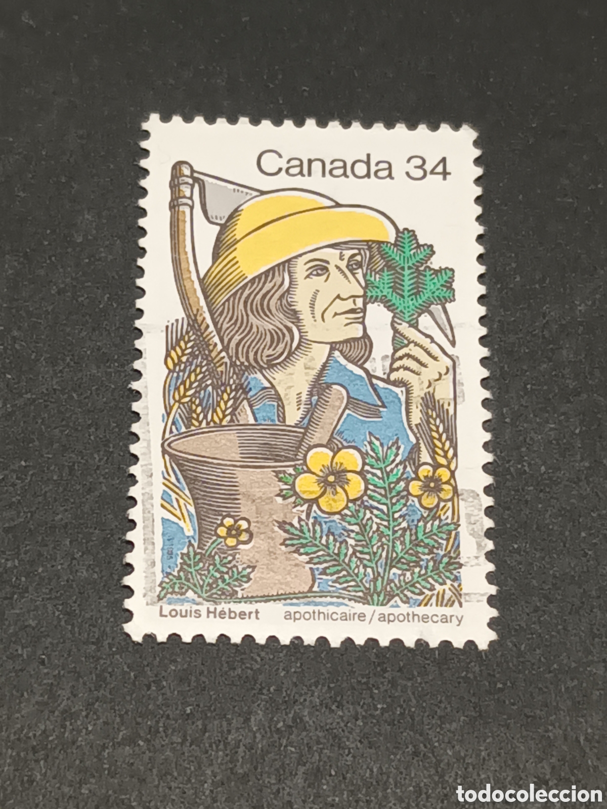 Sellos: CANAD&Aacute;. SELLO USADO. - Foto 1