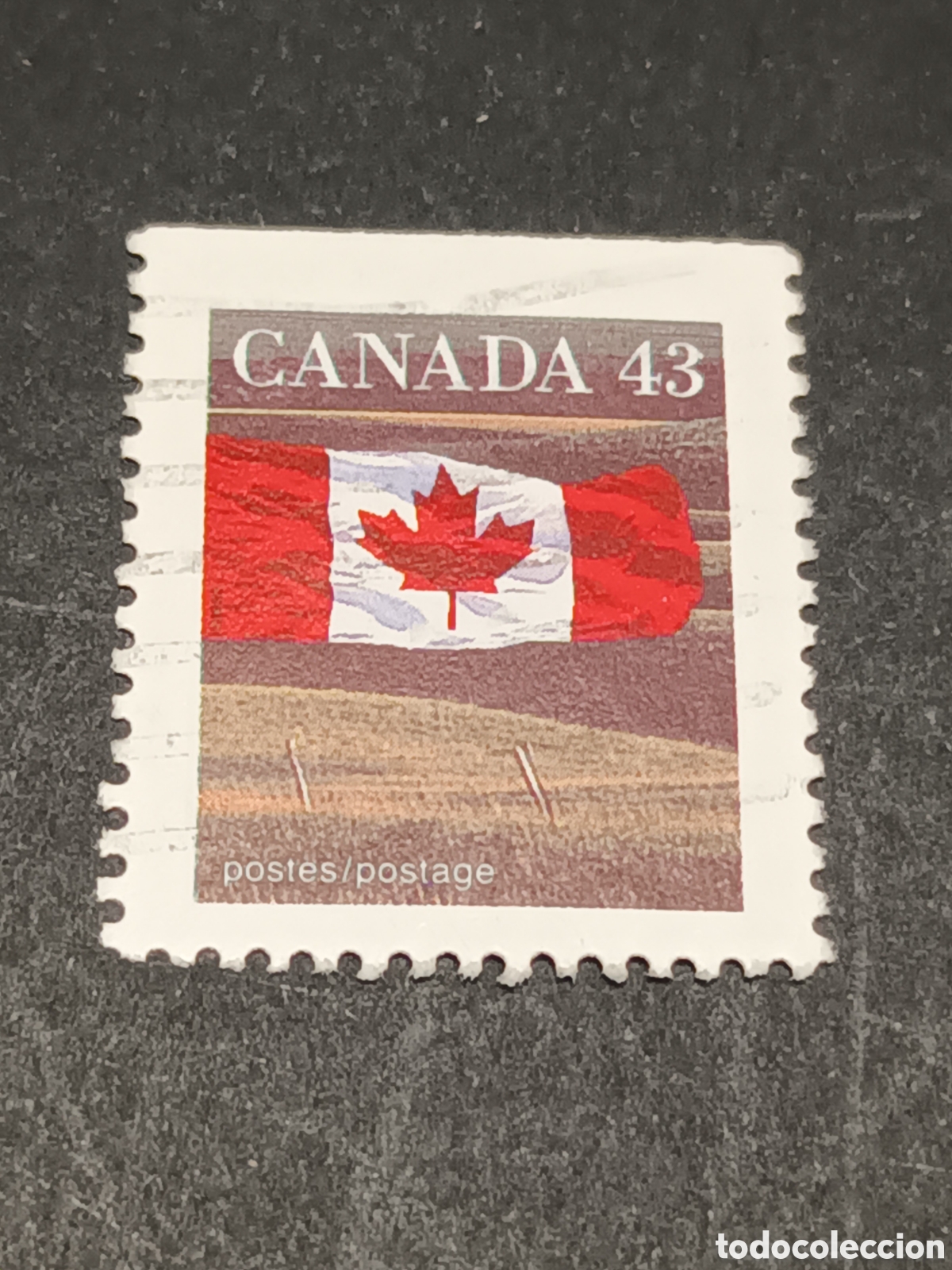 Sellos: CANAD&Aacute;. SELLO USADO. - Foto 1