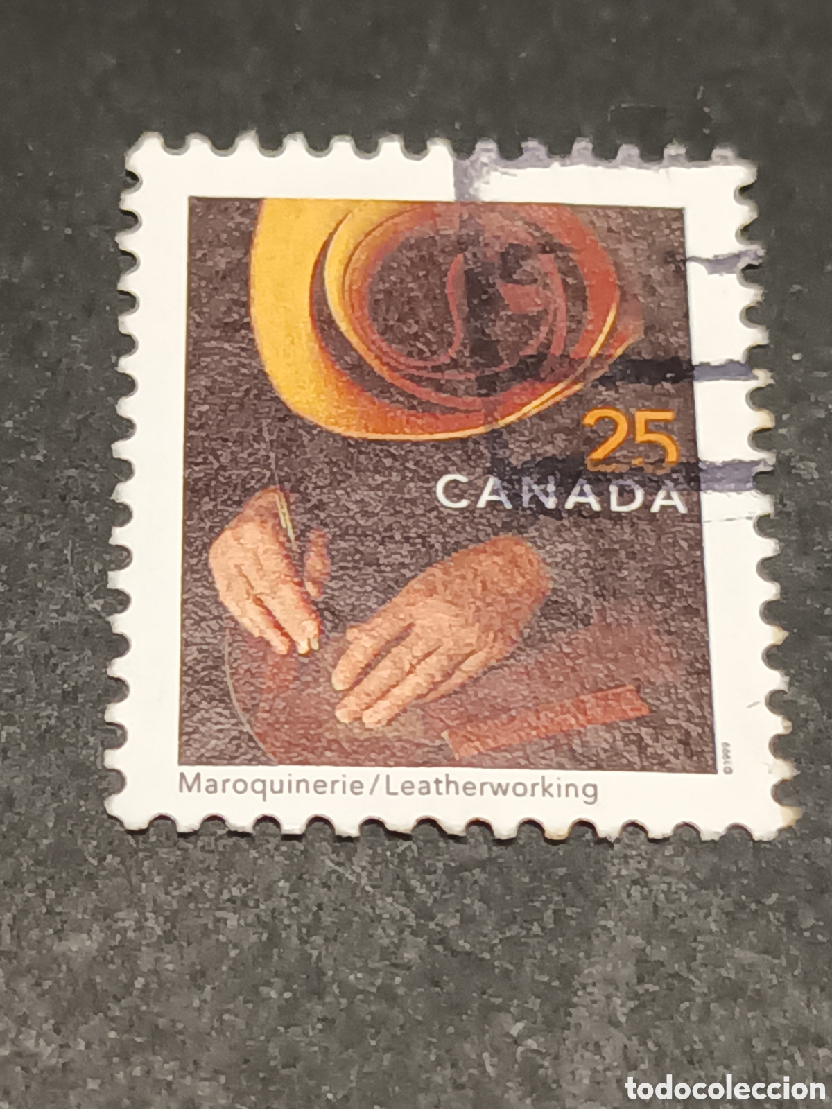 Sellos: CANAD&Aacute;. SELLO USADO. - Foto 1