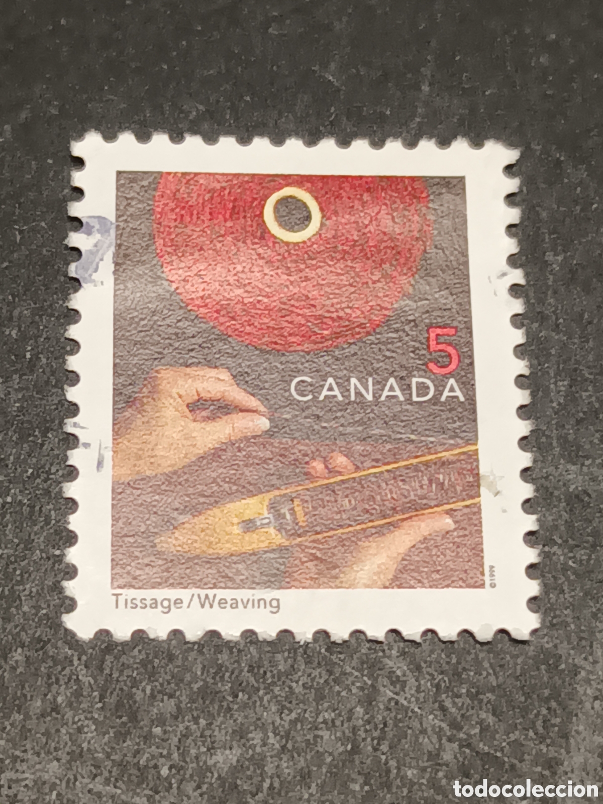 Sellos: CANAD&Aacute;. SELLO USADO. - Foto 1