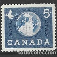 Sellos: CANADÁ 311** - AÑO 1959 - 10º ANIVERSARIO DE LA O.T.A.N.