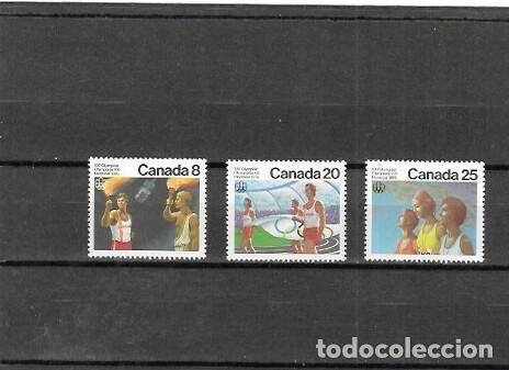 Sellos: CANADA N&ordm; 604 AL 606 - Foto 1