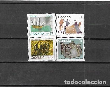Sellos: CANADA N&ordm; 704 AL 707 (**) - Foto 1