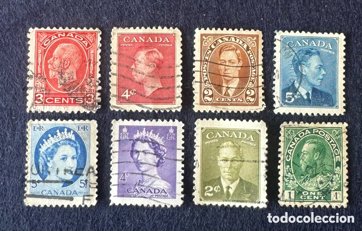Sellos: Sellos Pack Canada 1949 variado - Foto 1