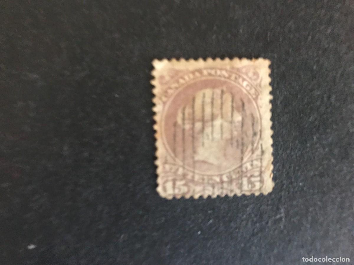 Sellos: Canada 1868 S9b usado - Foto 1